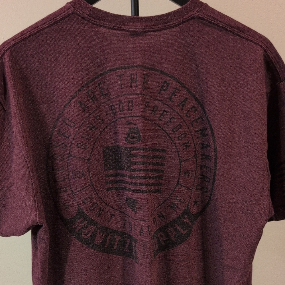 Howitzer Supply Burgundy Graphic Tee